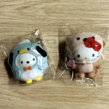산리오 치비토모 미즈노 이키모노 헬로키티 포차코