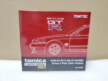 토미카 리미티드 빈티지 네오 스카이라인 GT-R R32 그룹 A 빨간색