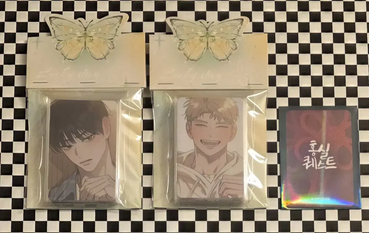 [Bomtoon] Hongsil Quest photocard full set (Random 1 pc included)