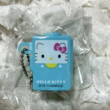 키티 잡화 케이스 키체인 헤이세이 레트로
