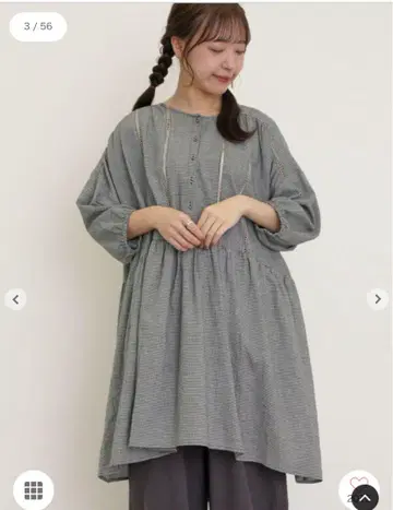 새상품급 사만사 모스모스 사다리 레이스 푹신한 튜닉