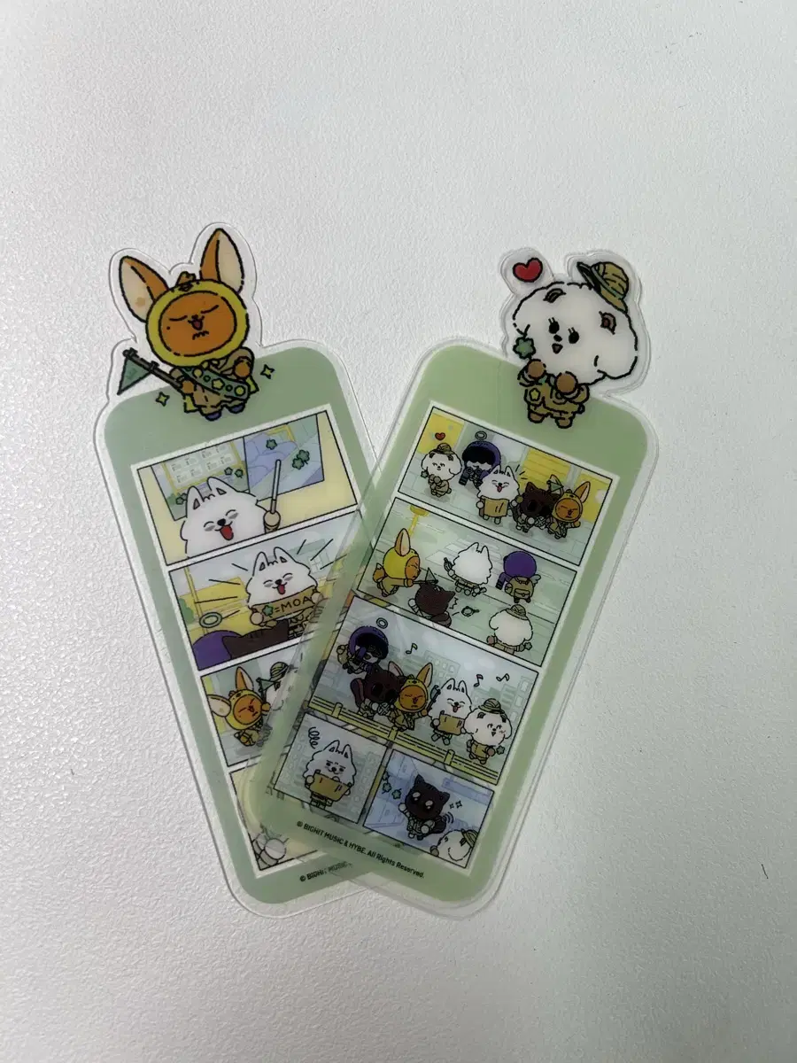 Bbulbatu pop up pre-order benefit bookmark Hwang Chun, Bamgeut wts