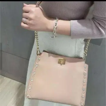DIANA 다이애나 새상품급 비쥬 백 숄더 토트 셀포드