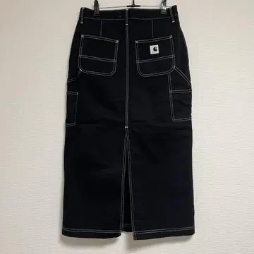 칼하트 데님 스커트 블랙
