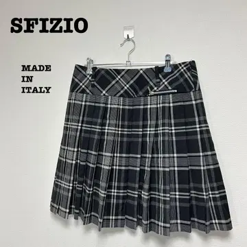 SFIZIO 플리츠 스커트 이탈리아제