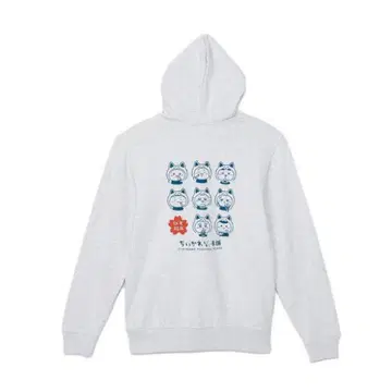 치이카와 모구모구 본포 ZIP 후드티 M