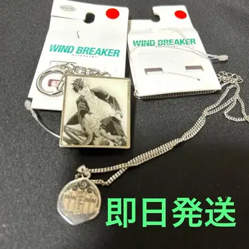 윈드브레이커 원작 그림 벚꽃 하야 방풍 방울 참&목걸이