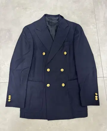 새상품급 SHIPS 쉽스 제냐 더블 자켓 블레이저 네이비 블루 금