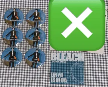 BLEACH 이시다 우류 저널 스탠다드 캔뱃지 외 12개