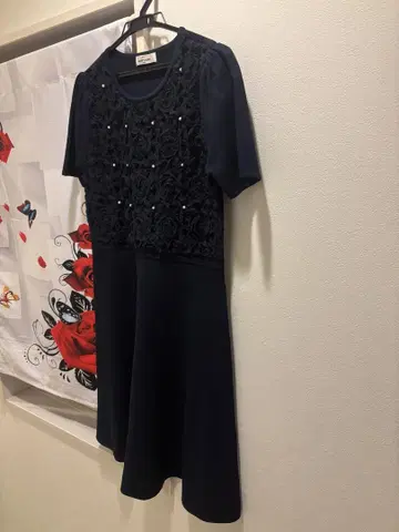 GALERIE VISCONTI 네이비 원피스 반팔