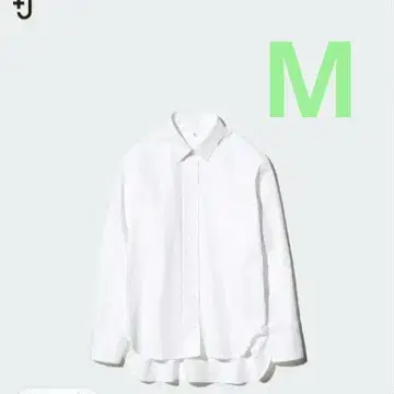 새상품 유니클로 +J 수피마 코튼 오버 사이즈 셔츠 복각판 M