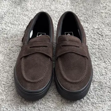 VANS LOAFER 반스 로퍼 스웨이드 브라운 30.0cm