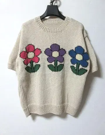 24ss MacMahon Knitting Mills 3 플라워 니트 꽃
