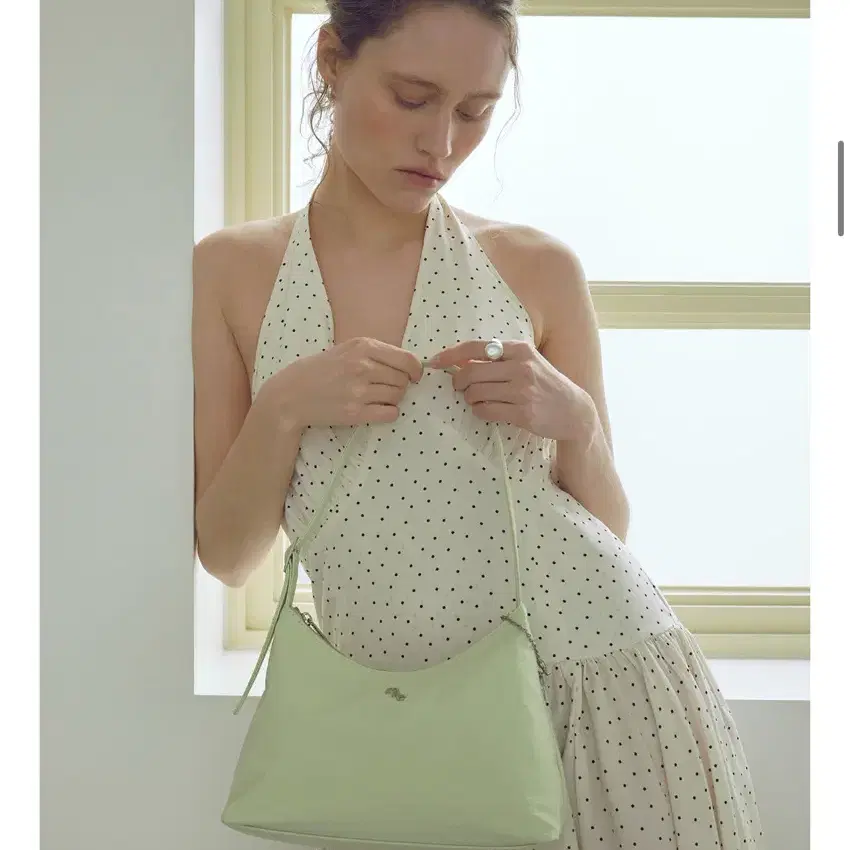 MISU A BARBE☆FURRY BAG ROUNDY MISU A BARBE] 미수아바흐브 FURRY BAG_mint | 브랜드 중고거래
