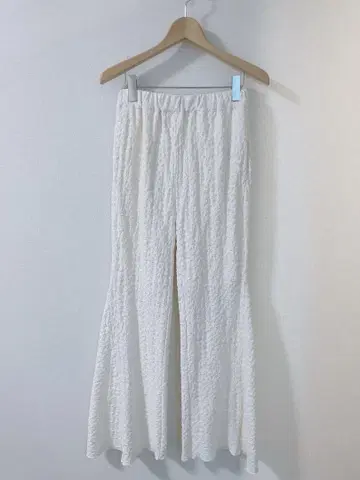 로리즈팜 모듬 플레어 팬츠 포코포코 아이보리 와이드 팬츠 여름옷