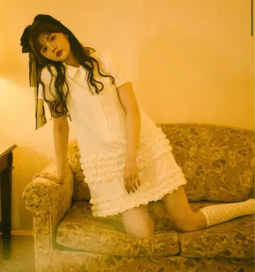 idem 이뎀 많은 프릴 미니 원피스