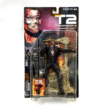 희귀 MOVIE MANIACS 4 터미네이터 T-800 영화 피규어