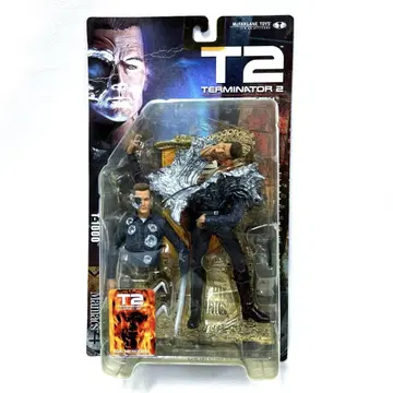 희귀 MOVIE MANIACS 4 터미네이터 T-1000 영화 피규어