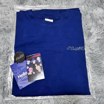 PLAVE FANCON T-SHIRT BLUE L 사이즈