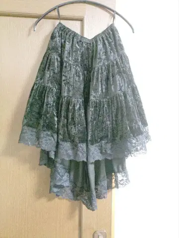 BPN 블랙 피스 나우 벨로아 트레인 스커트