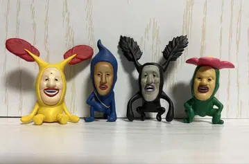 코비토즈칸 앉은 마스코트 4종