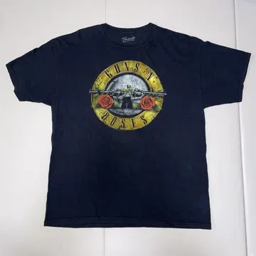 Guns N' Roses 티셔츠 X-LARGE 블랙