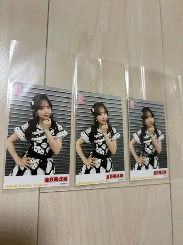 AKB48 쿠라노오 나루미 핑퐁 6월 폴라로이드 3장 묶음 판매