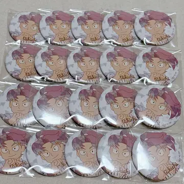 닌자 타마 란타로 프리즘 패턴 캔뱃지 야마다 리키치
