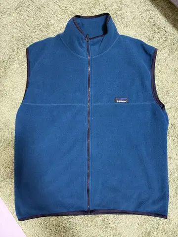LL Bean 플리스 베스트 파랑