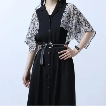 HARE 반팔 소데시 카이킨 원피스