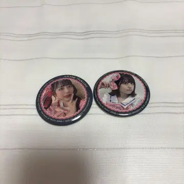 츠키아시 아메 캔뱃지 2개 세트