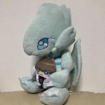 유희왕 듀얼몬스터즈 푸른 눈의 백룡 봉제 인형
