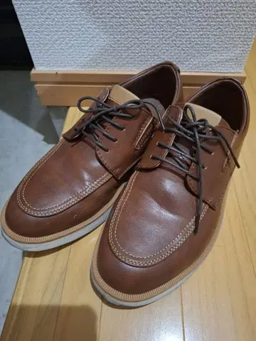 "새상품급" 브라운 합성 피혁 가죽 신발