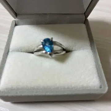 SV 950 블루 토파즈 반지