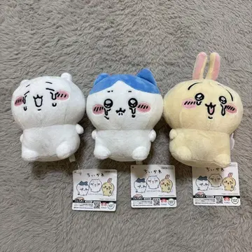 치이카와 (먼작귀) 울고 있는 봉제 인형 전 3종 컴플리트 세트
