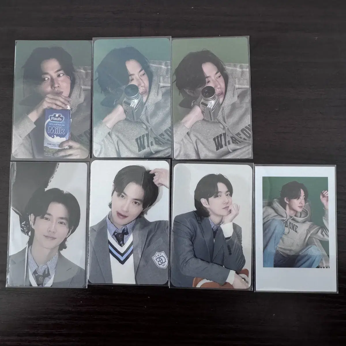 엑소 시즌그리팅 랜덤 트레카 수호 시그 특전