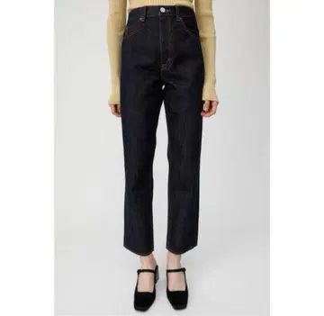 MOUSSY 마우지 JW OW 테이퍼드 데님 팬츠/23