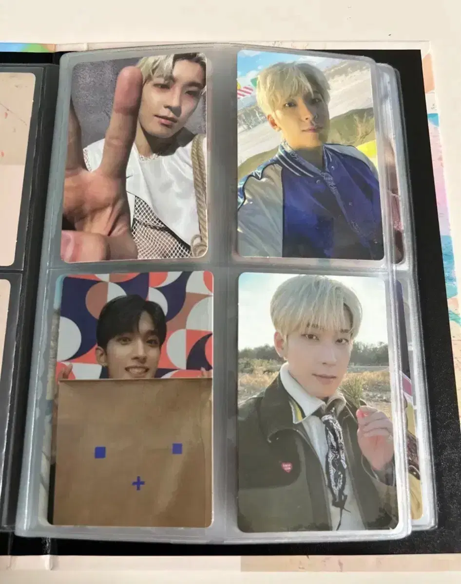 세븐틴 공식 포카 약 40장 +앨범 일괄판매