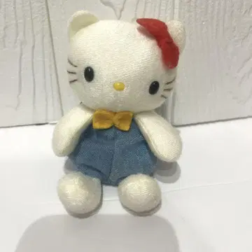 헬로키티 봉제 인형 초레어 1996년 제작 레어 키티 레트로 오테다마
