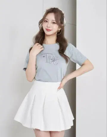 다리치 Darich 모노그램 티셔츠 SAX