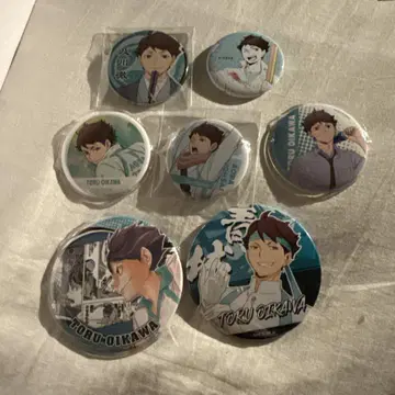 오이카와 토오루 하이큐 캔뱃지 7개 세트