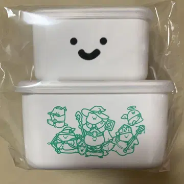 문구 퀘스트 보물 보관 컨테이너 2개 세트