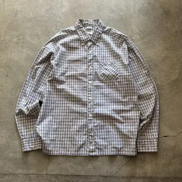 90년대 X-LARGE 체크 셔츠