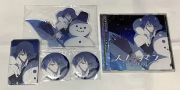 halyosy 스노우맨 KAITO CD 아크릴 스탠드 캔뱃지 카드