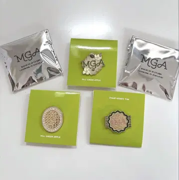 Mrs. GREEN APPLE 핀 배지 3개 세트 랜드마크 덤 포함