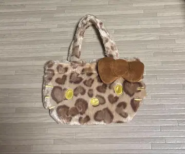 키티 토트백 퍼 백 미니 토트