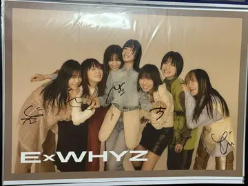 ExWHYZ 친필 사인 포함 B2 포스터