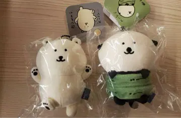 나가노 캐릭터 나가노 수족관 마스코트 북극곰 랏코 2개