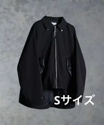 ADRER 라미네이티드 가죽 패치 블루종 S 사이즈