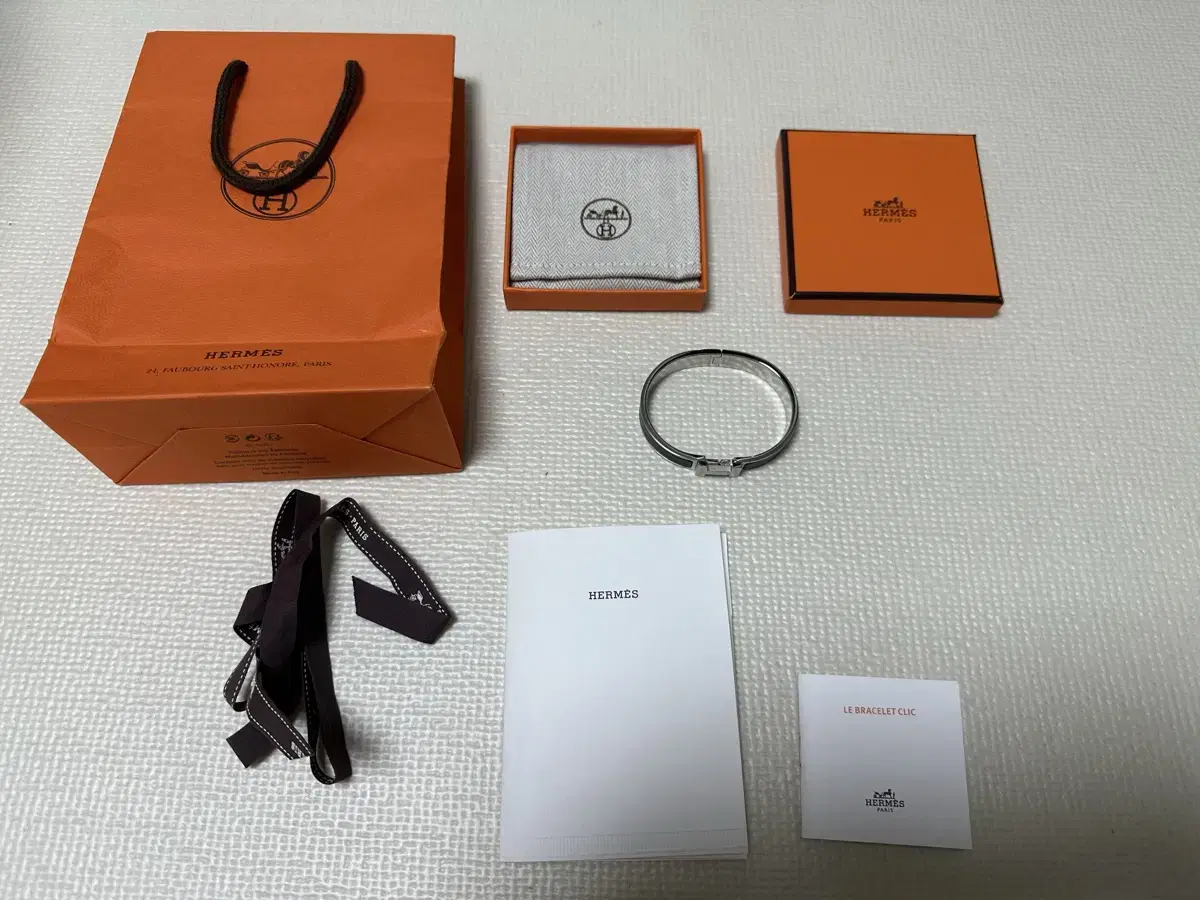 Authentic Hermes Clic H Bracelet T5